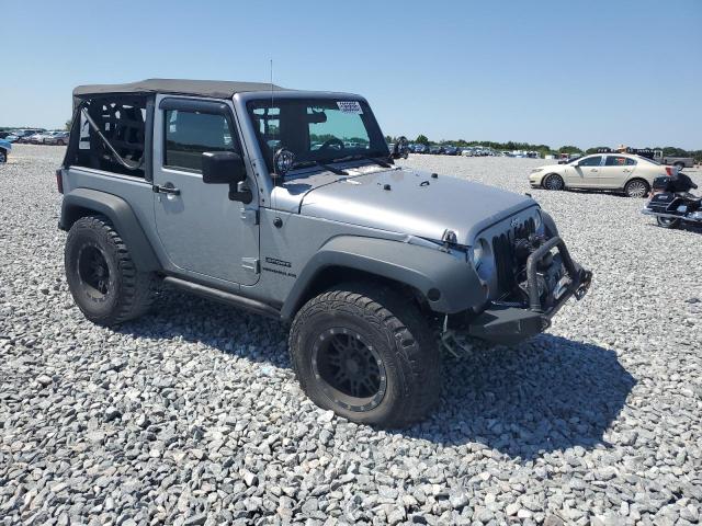1C4AJWAG7DL706984 - 2013 JEEP WRANGLER SPORT GRAY photo 4