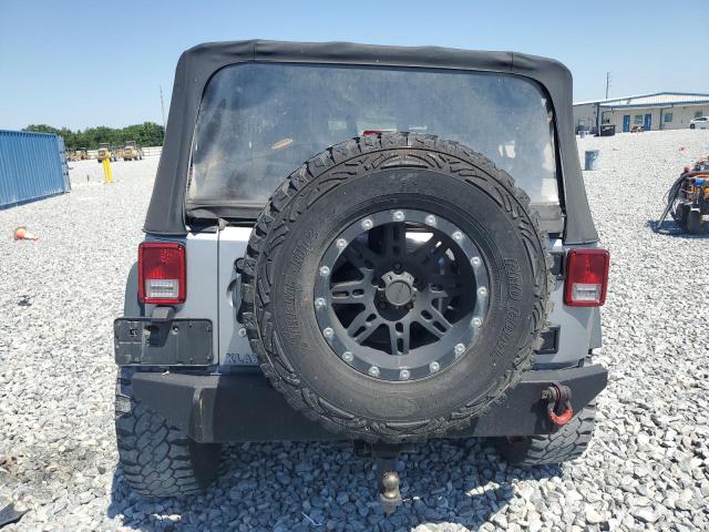 1C4AJWAG7DL706984 - 2013 JEEP WRANGLER SPORT GRAY photo 6