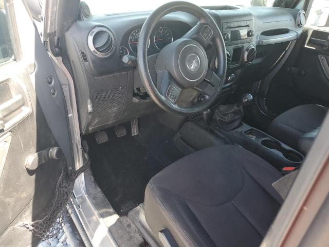 1C4AJWAG7DL706984 - 2013 JEEP WRANGLER SPORT GRAY photo 8