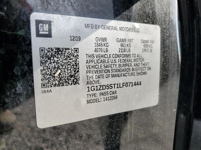 1G1ZD5ST1LF071444 - 2020 CHEVROLET MALIBU LT Qara foto 13