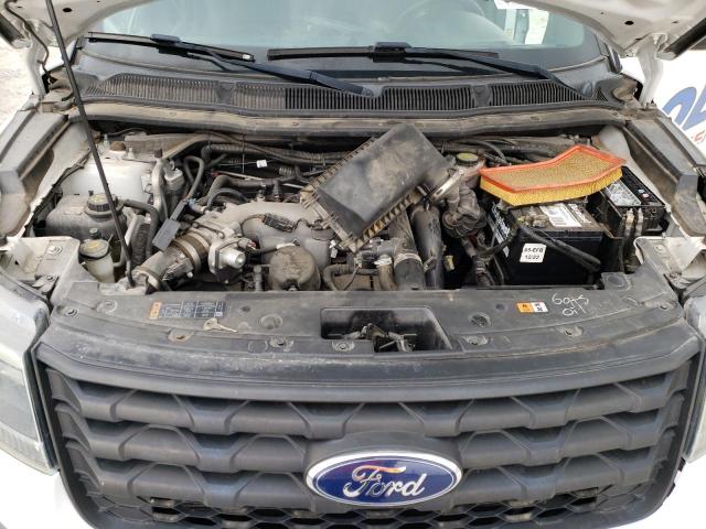 1FM5K8AT7GGC73117 - 2016 FORD EXPLORER POLICE INTERCEPTOR WHITE photo 12