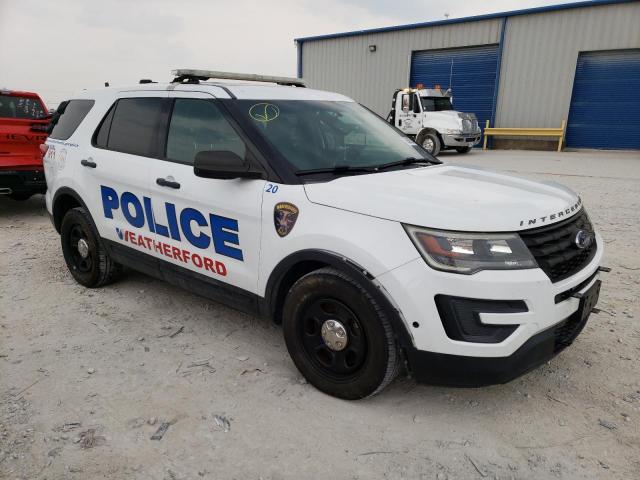 1FM5K8AT7GGC73117 - 2016 FORD EXPLORER POLICE INTERCEPTOR WHITE photo 4