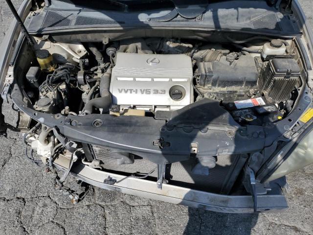 2T2HA31U25C084480 - 2005 LEXUS RX 330 GOLD photo 12