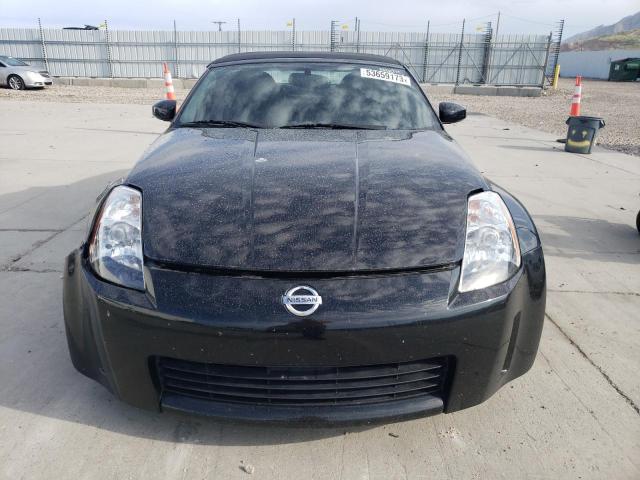 JN1AZ36A05M756572 - 2005 NISSAN 350Z ROADSTER BLACK photo 5