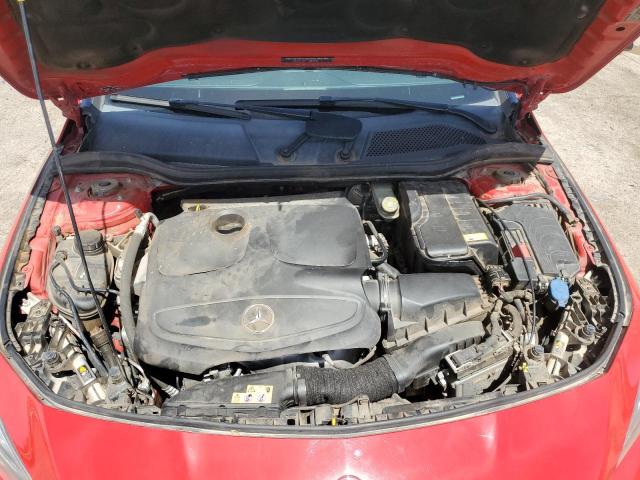 WDDSJ4GB7GN315613 - 2016 MERCEDES-BENZ CLA 250 4MATIC RED photo 11