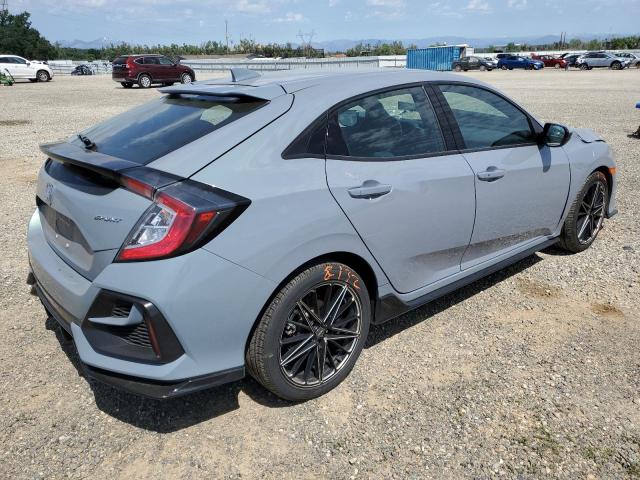 SHHFK7H49MU409169 - 2021 HONDA CIVIC SPORT 灰色 照片 3