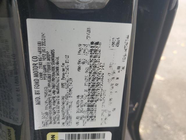 3LN6L5E95JR601942 - 2018 LINCOLN MKZ RESERVE შავი ფოტო 12