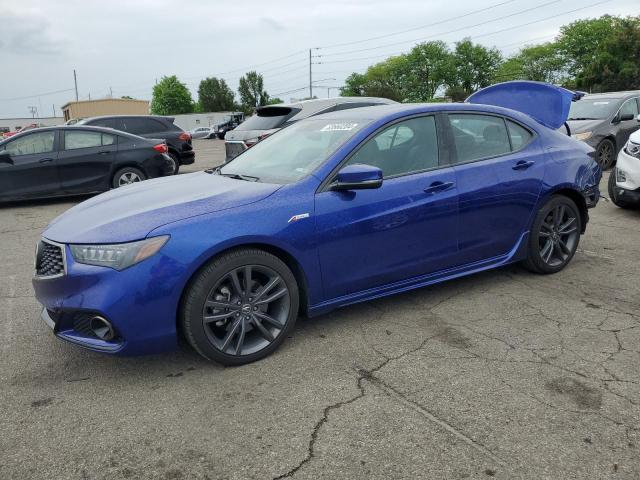 19UUB2F64JA010465 - 2018 ACURA TLX TECH+A Синий фото 1
