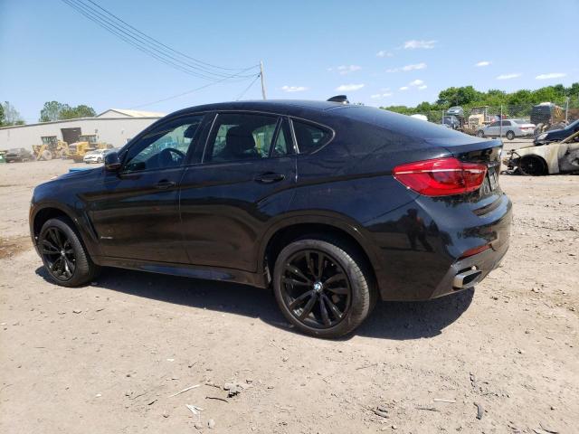 5UXKU2C52K0Z65718 - 2019 BMW X6 XDRIVE35I BLACK photo 2