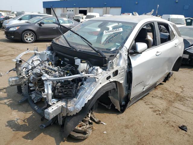 3GNAXKEV9MS101950 - 2021 CHEVROLET EQUINOX LT SILVER photo 1