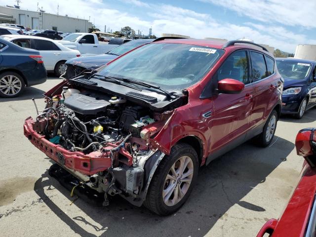 1FMCU9G94JUB48524 - 2018 FORD ESCAPE SE RED photo 1