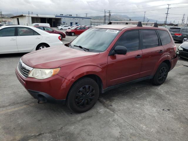 JF2SH616X9H740372 - 2009 SUBARU FORESTER 2.5X RED photo 1