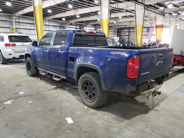 1GCGTCE32G1197350 - 2016 CHEVROLET COLORADO LT BLUE photo 2