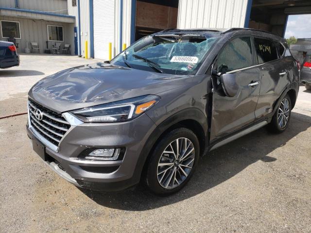 KM8J33AL4LU207294 - 2020 HYUNDAI TUCSON LIMITED GRAY photo 2