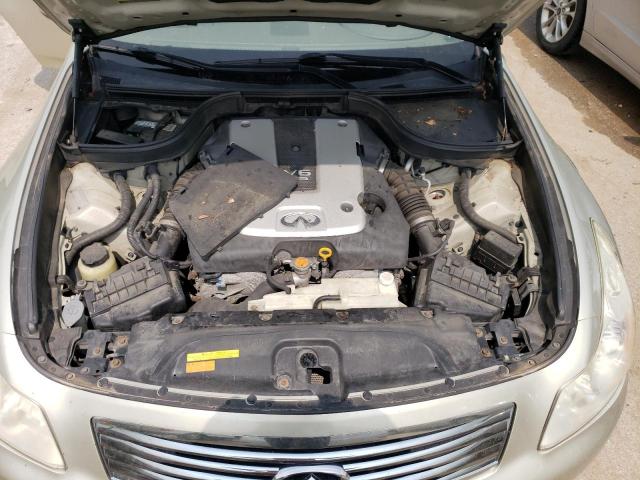 JNKBV61FX7M819602 - 2007 INFINITI G35 BEIGE photo 11