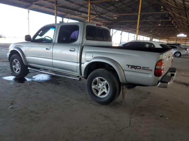 5TEGN92N64Z306168 - 2004 TOYOTA TACOMA DOUBLE CAB PRERUNNER SILVER photo 2