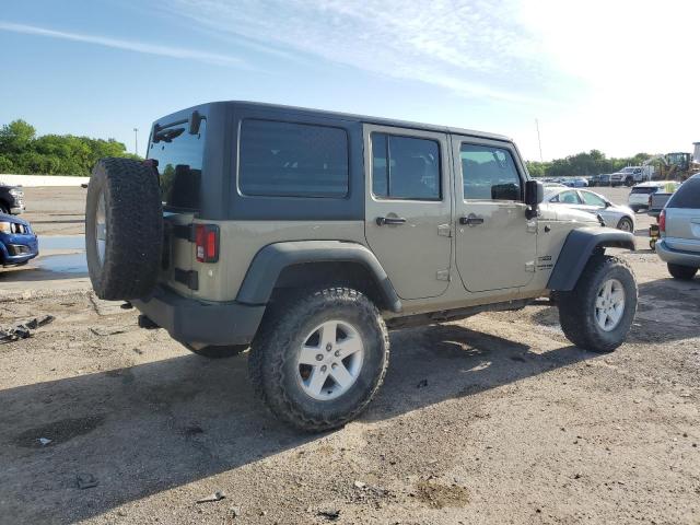 1C4BJWDG3JL847319 - 2018 JEEP WRANGLER U SPORT BEIGE photo 3