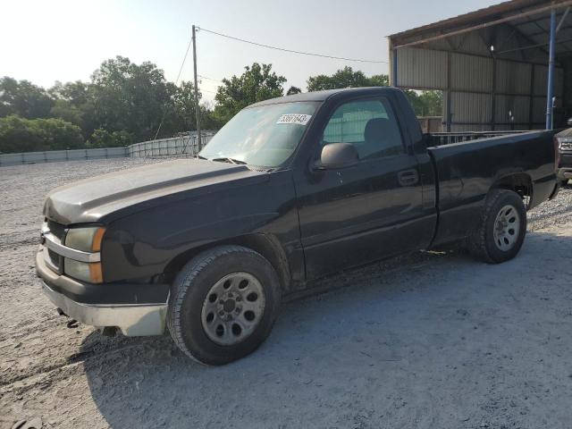 3GCEC14X47G145705 - 2007 CHEVROLET SILVERADO C1500 CLASSIC BLACK photo 1