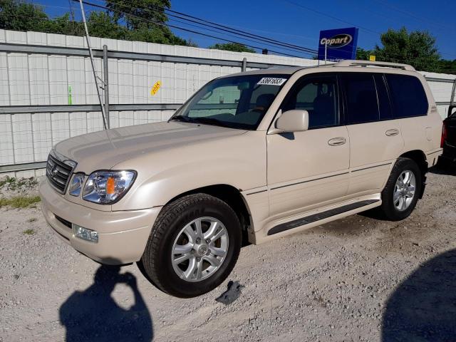 JTJHT00W854001506 - 2005 LEXUS LX AWD 470 BEIGE photo 1