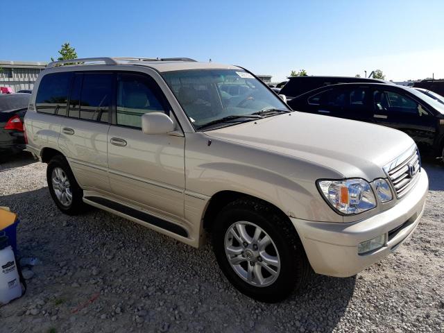 JTJHT00W854001506 - 2005 LEXUS LX AWD 470 BEIGE photo 4