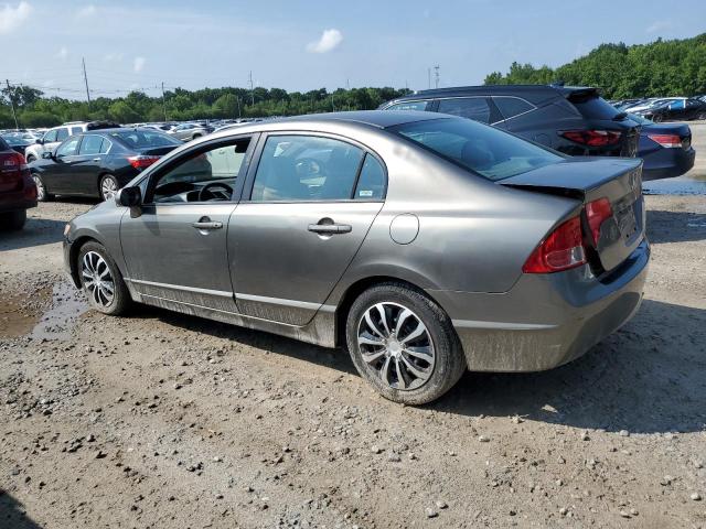 2HGFA16577H303137 - 2007 HONDA CIVIC LX GRAY photo 2