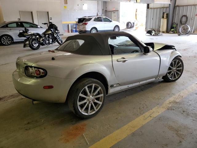 JM1NC25F270125808 - 2007 MAZDA MX-5 MIATA SILVER photo 3