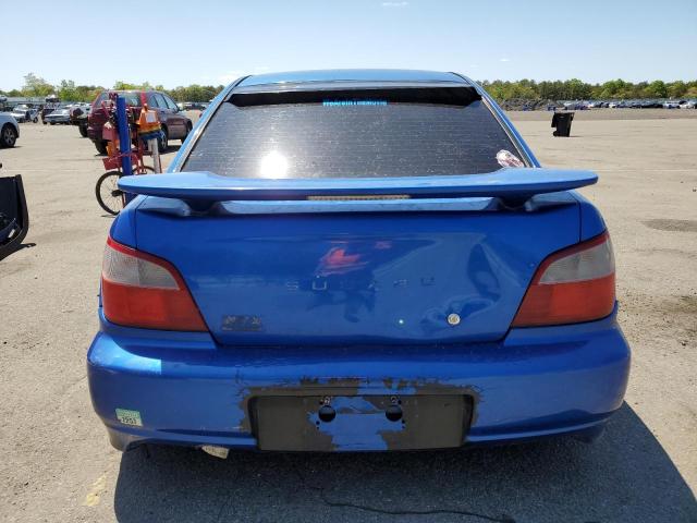 JF1GD296X2H520951 - 2002 SUBARU IMPREZA WRX BLUE photo 6