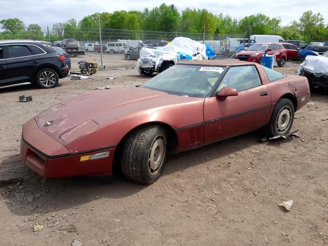 1G1YY078XG5108767 - 1986 CHEVROLET CORVETTE MAROON photo 1