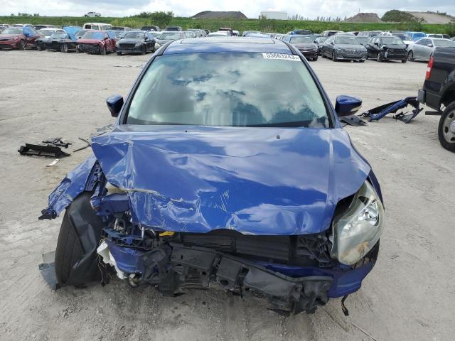 1FAHP3N22CL352743 - 2012 FORD FOCUS TITANIUM BLUE photo 5