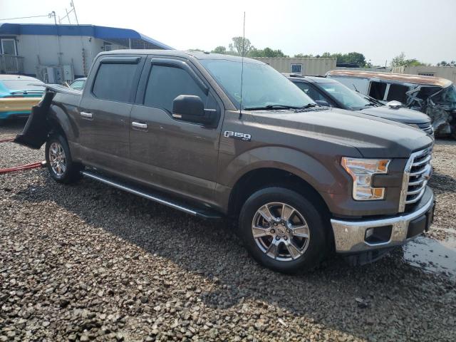 1FTEW1CF8FFA38849 - 2015 FORD F150 SUPERCREW GRAY photo 4