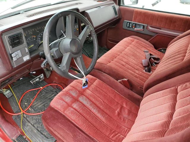 2GTFK29K2R1567042 - 1994 GMC SIERRA K2500 RED photo 8