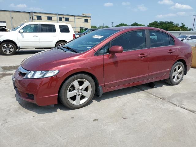 19XFA1F69AE084689 - 2010 HONDA CIVIC LX-S Rouge photo 1