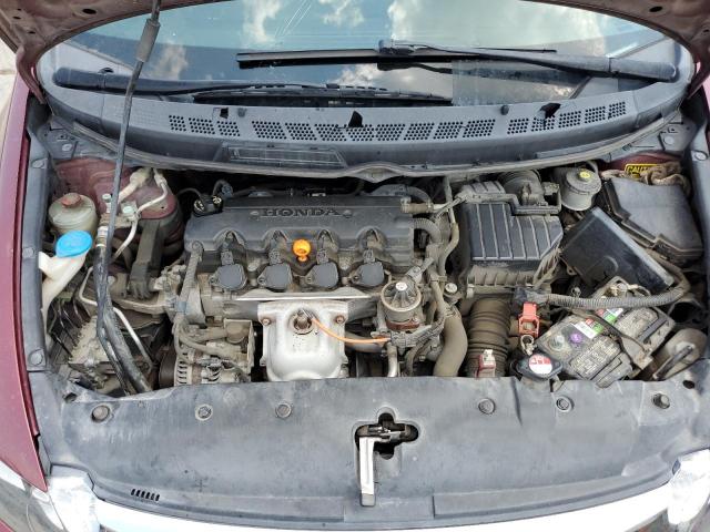 19XFA1F69AE084689 - 2010 HONDA CIVIC LX-S Rouge photo 11