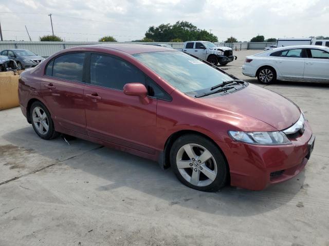 19XFA1F69AE084689 - 2010 HONDA CIVIC LX-S Rouge photo 4