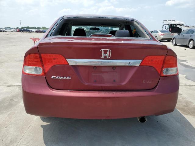 19XFA1F69AE084689 - 2010 HONDA CIVIC LX-S Rouge photo 6