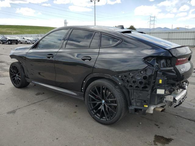 5UXCY6C0XN9N23757 - 2022 BMW X6 XDRIVE40I Սև լուսանկար 2