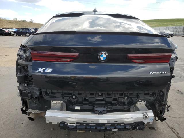 5UXCY6C0XN9N23757 - 2022 BMW X6 XDRIVE40I Սև լուսանկար 6