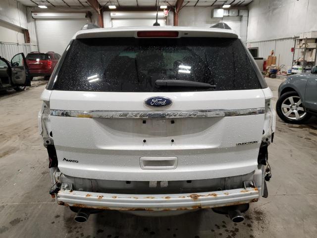 1FM5K7B84FGC61008 - 2015 FORD EXPLORER WHITE photo 6