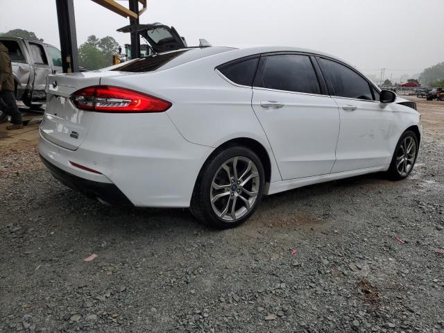 3FA6P0CD1LR207754 - 2020 FORD FUSION SEL WHITE photo 3