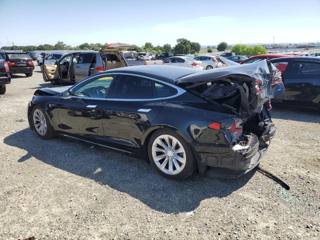 5YJSA1E12HF228477 - 2017 TESLA MODEL S BLACK photo 2