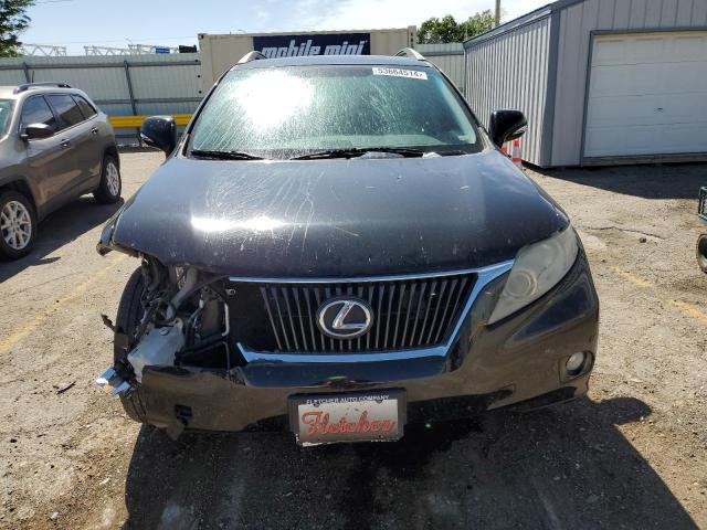 2T2BK1BA0CC120885 - 2012 LEXUS RX 350 BLACK photo 5