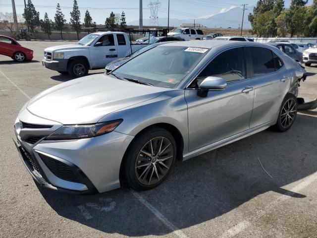 4T1G11AK2PU151955 - 2023 TOYOTA CAMRY SE NIGHT SHADE SILVER photo 1