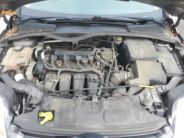 1FAHP3H23CL385441 - 2012 FORD FOCUS SEL GRAY photo 11