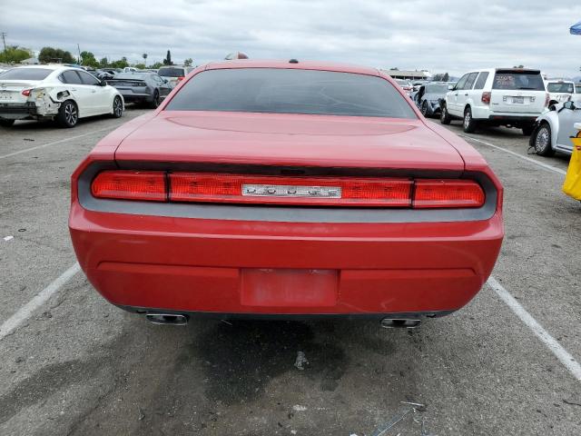 2B3CJ4DG1BH514089 - 2011 DODGE CHALLENGER RED photo 6