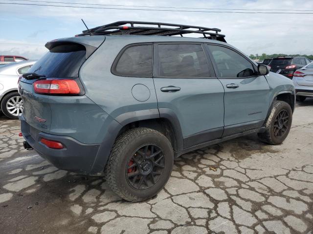 1C4PJMBS7EW276214 - 2014 JEEP CHEROKEE TRAILHAWK ლურჯი ფოტო 3