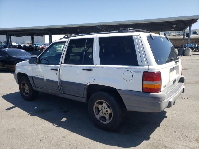 1J4GZ58S0VC533697 - 1997 JEEP CHEROKEE LAREDO WHITE photo 2