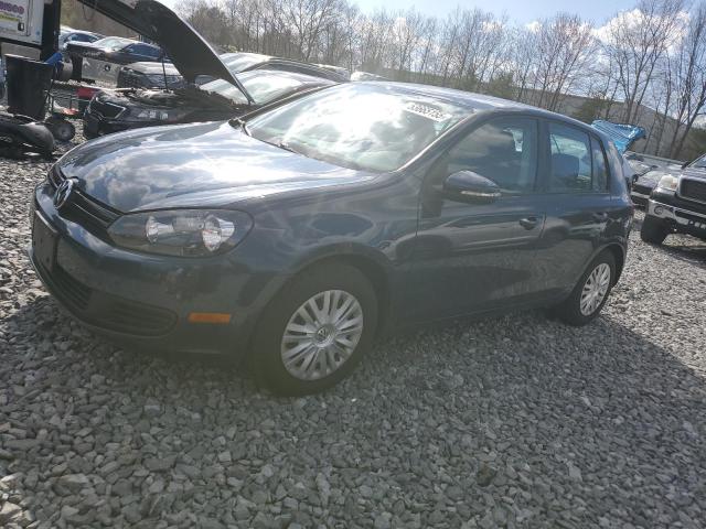 WVWDB7AJ9EW006850 - 2014 VOLKSWAGEN GOLF BLUE photo 1