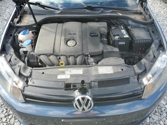WVWDB7AJ9EW006850 - 2014 VOLKSWAGEN GOLF BLUE photo 11