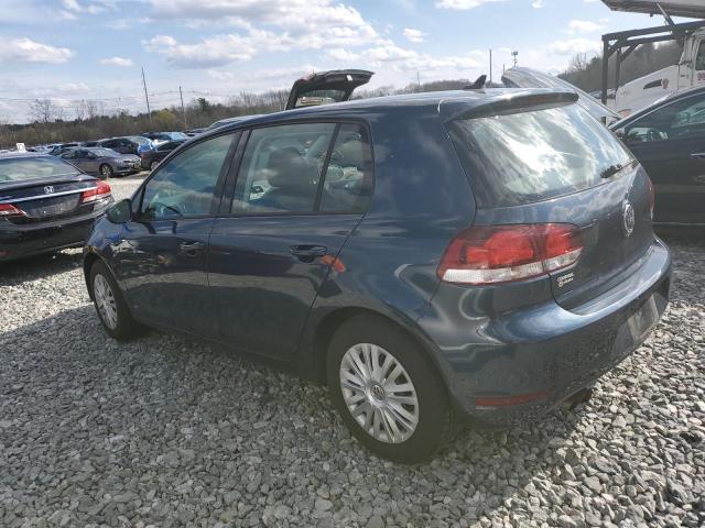 WVWDB7AJ9EW006850 - 2014 VOLKSWAGEN GOLF BLUE photo 2