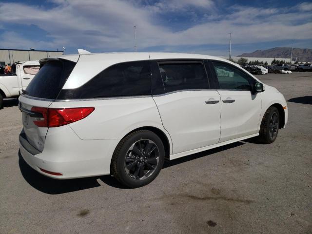 5FNRL6H97NB015561 - 2022 HONDA ODYSSEY ELITE WHITE photo 3